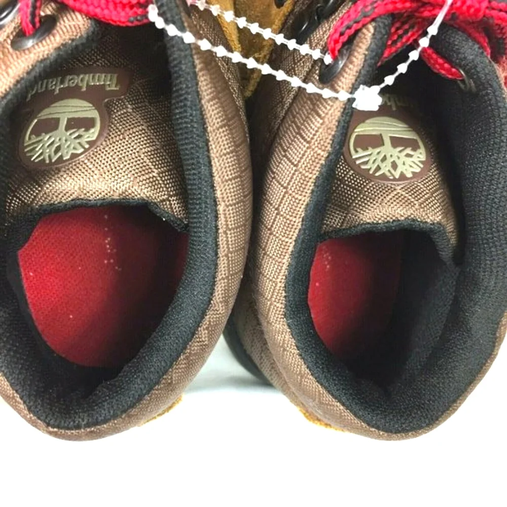 Timberland Suede Kids Youth Shoes size 3 Tan Brown Boots